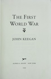 The First World War cover