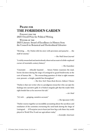 The Forbidden Garden of Leningrad cover