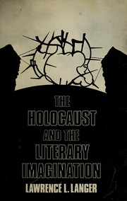 The Holocaust and the Literary Imagination cover