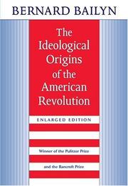 The Ideological Origins of the American Revolution cover