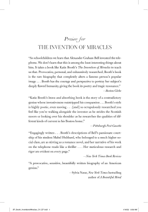 The Invention of Miracles: Language, Power, and Alexander Graham Bell’s Quest to End Deafness cover
