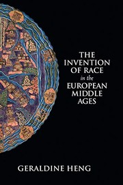 The Invention of Race in the European Middle Ages cover