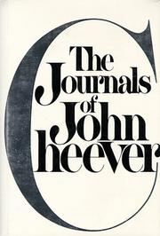 The Journals of John Cheever cover