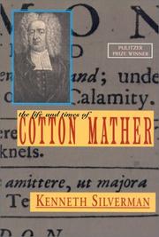 The Life and Times of Cotton Mather cover