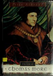 The Life of Thomas More cover
