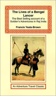 The Lives of a Bengal Lancer cover
