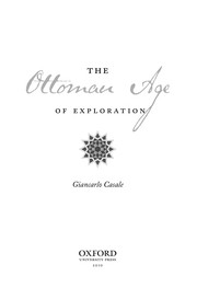 The Ottoman Age of Exploration cover