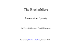 Die Rockefellers cover