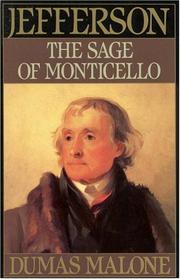 The Sage of Monticello: Jefferson and His Time, Volume Six cover