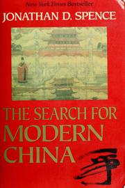 The Search for Modern China cover