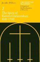 The Spirit of Eastern Christendom 600–1700 cover