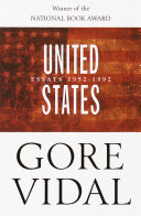 United States: Essays 1952–1992 cover