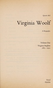 Virginia Woolf cover
