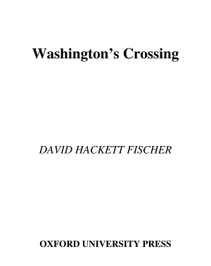 Washington's Crossing cover