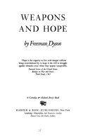 Weapons and Hope cover