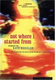 Not Where I Started From cover
