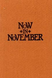 Now in November cover