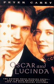 Oscar and Lucinda cover
