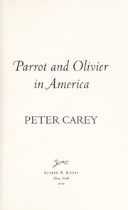 Parrot and Olivier in America cover