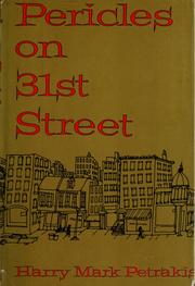 Pericles on 31st Street cover