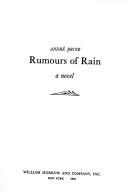 Rumours of Rain cover