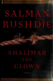 Shalimar the Clown cover