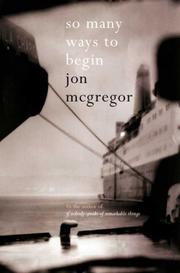 So Many Ways to Begin cover
