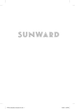 Sunward: A Novel cover