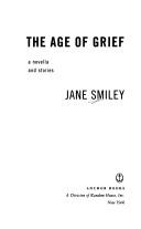 The Age of Grief cover