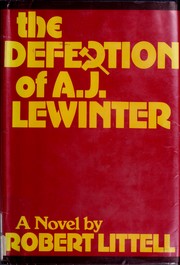 The Defection of A.J. Lewinter cover