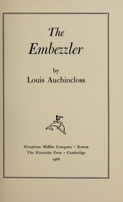The Embezzler cover