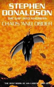 The Gap Into Madness: Chaos and Order cover