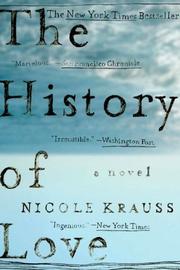 The History of Love cover