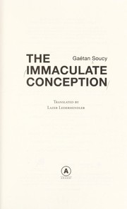The Immaculate Conception cover
