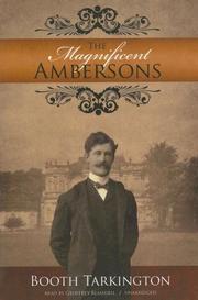 The Magnificent Ambersons cover