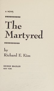 The Martyred cover