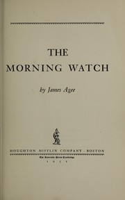 The Morning Watch cover