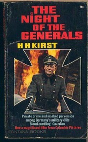 The Night of the Generals cover