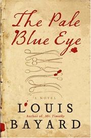 The Pale Blue Eye cover