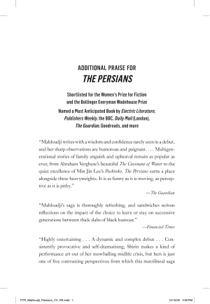 The Persians cover
