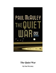 The Quiet War cover