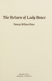 The Return of Lady Brace cover