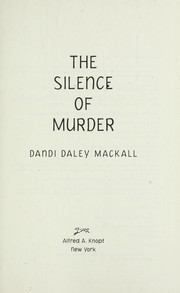 The Silence of Murder cover