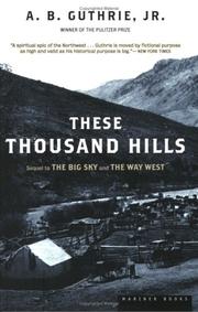 These Thousand Hills cover
