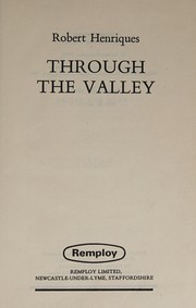 Through the Valley cover