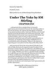 Under the Yoke cover