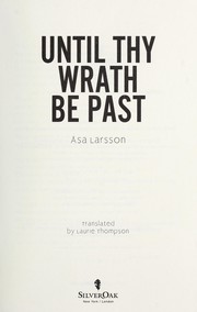 Until Thy Wrath Be Past cover