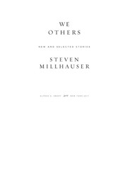 We Others: New and Selected Stories cover