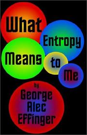 What Entropy Means to Me cover