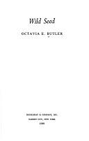 Wild Seed cover